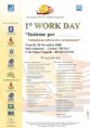 1° Work day   "Insieme per ... l'abbattimento delle barriere architettoniche" 